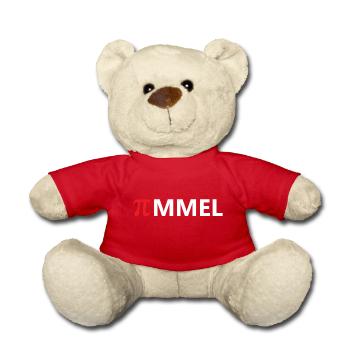 Einfach nur Pimmel rot - Teddy - Rot - Vorne