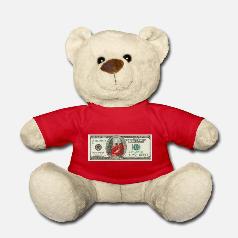 Bisou - Nounours - rouge