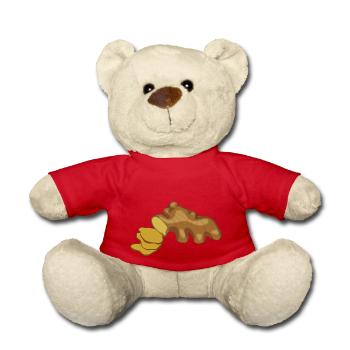 ginger ingwer veggie gemuese vegetable1 - Nounours - rouge - Devant