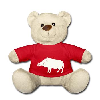 sanglier - Nounours - rouge - Devant