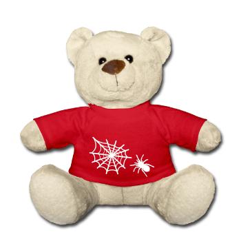 spinne spinnennetz - Teddy - Rot - Vorne
