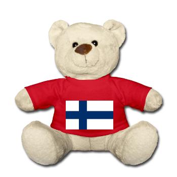 Finnland - Teddy - Rot - Vorne