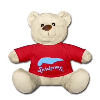 Spiekeroog Tattoo - Teddy - Rot - Vorne