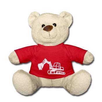 bagger - Teddy - Rot - Vorne
