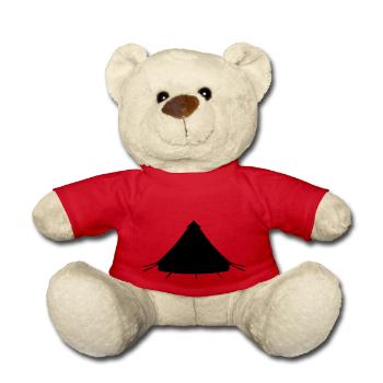 Zelt - Teddy - Rot - Vorne