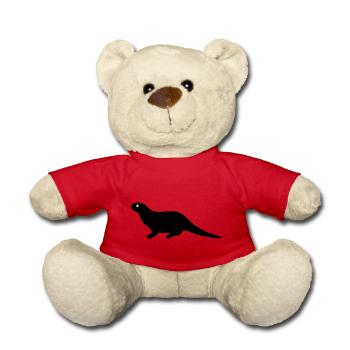 loutre - Nounours - rouge - Devant