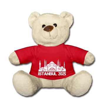 istanbul 2025 - Teddy - Rot - Vorne