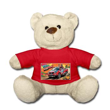 Ssangyong team 110 Rallye des Gazelles 2025 - Nounours - rouge - Devant