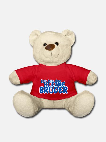 Ich bin der kleine Bruder - Teddy - Rot