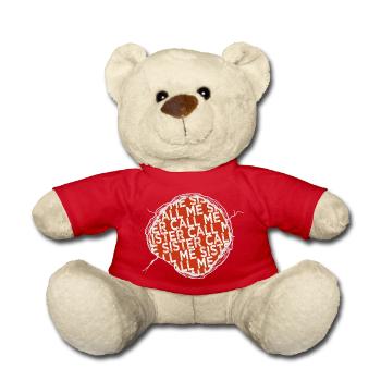 Vacances en famille citation drôle plage enfant adoptif - Nounours - rouge - Devant