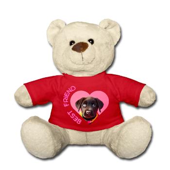 best friend - Teddy - Rot - Vorne