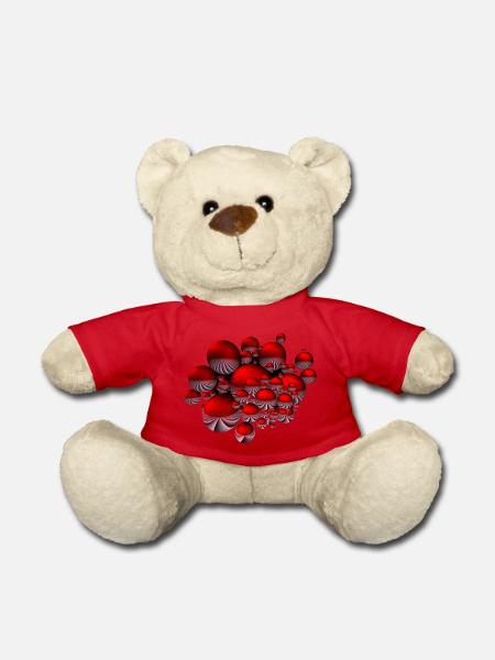 Shirt mit Kugel-Design - Teddy - Rot