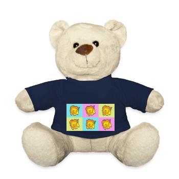 Leon kids - Teddy Bear - french navy - Front