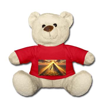 High Culture of the Future (D) - Teddy Bear - red - Front