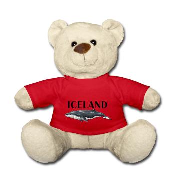 Iceland Wal - Teddy - Rot - Vorne