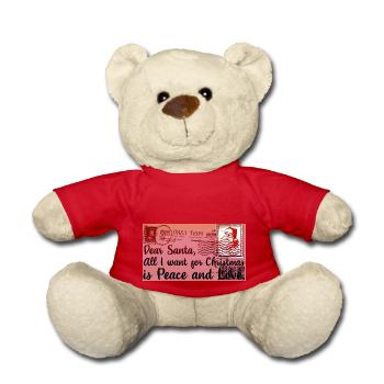 Noël Noël père Noël nicolas coquine - Nounours - rouge - Devant