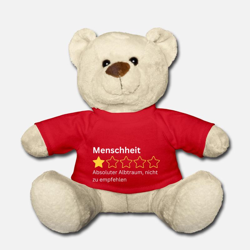 Menschheit Bewertung - Teddy - Rot