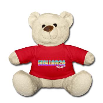 Mallorca Playa - Teddy Bear - red - Front