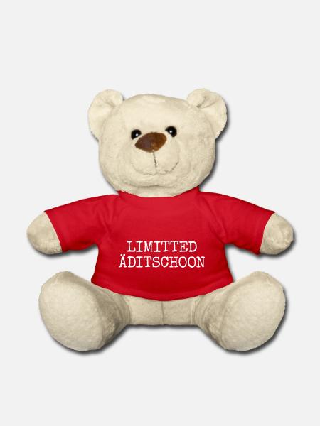 Limitted Äditschoon - Plattdeutsche Edition - Teddy - Rot