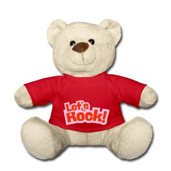 Let's Rock - Teddy - Rot - Vorne
