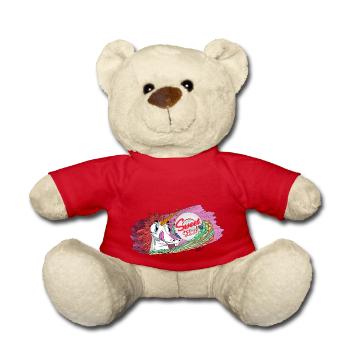 Sweet Vibez - Teddy Bear - red - Front