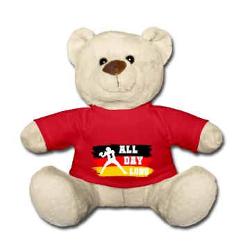 All Day Long EN - Teddy Bear - red - Front