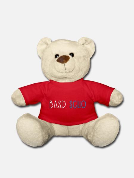 Basd Scho Bayern Dialekt Bayrisch - Teddy - Rot
