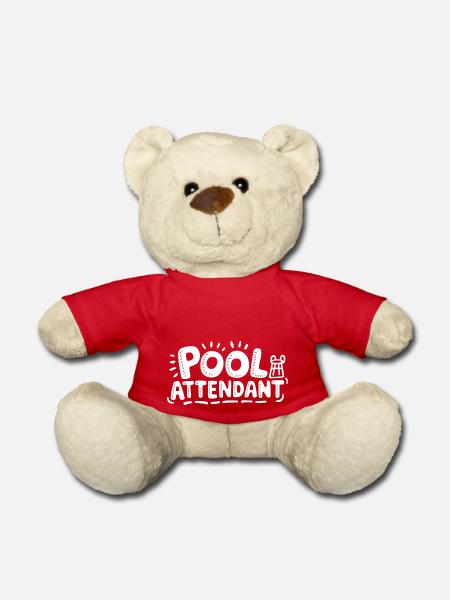 Rettungsschwimmer-Feeling - Teddy - Rot