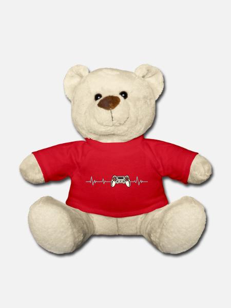 Herzschlag Gaming-Controller - Teddy - Rot