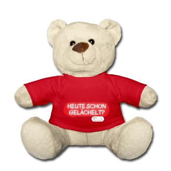 Heute schon gelächelt 2 - Teddy - Rot - Vorne
