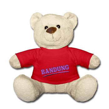 Bandung Indonesia - Teddy Bear - red - Front