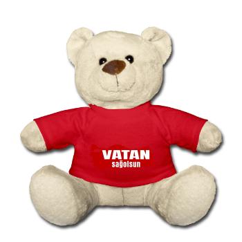 Vatan Sagolsun V2 - Teddy Bear - red - Front