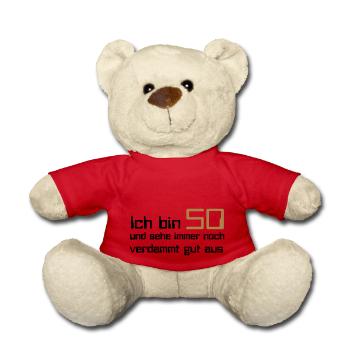 50 - Teddy - Rot - Vorne