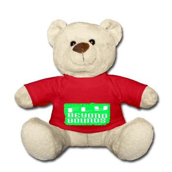 Expression créative Cadeau d’anniversaire - Nounours - rouge - Devant