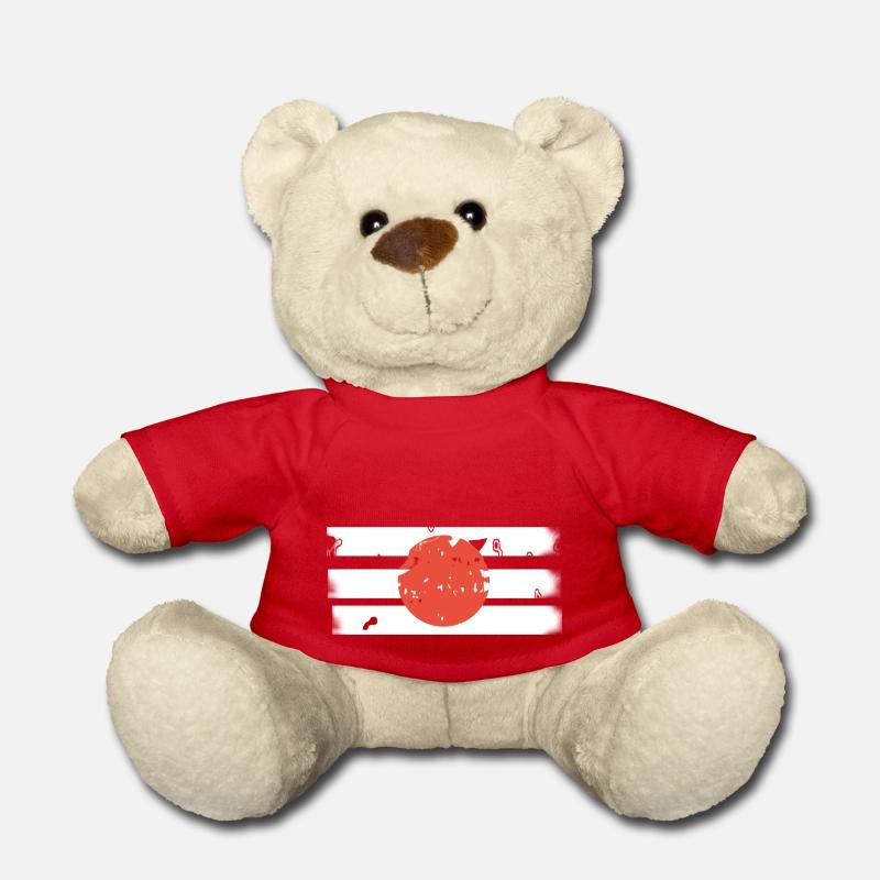 Japan - Teddy Bear - red
