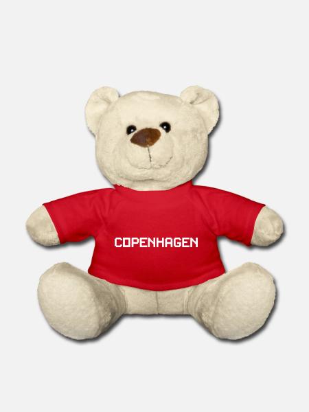 Copenhagen Denmark - Teddy - Rot