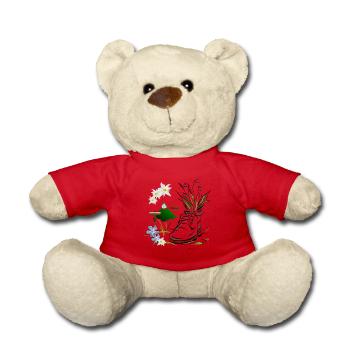 Hiking - Teddy Bear - red - Front