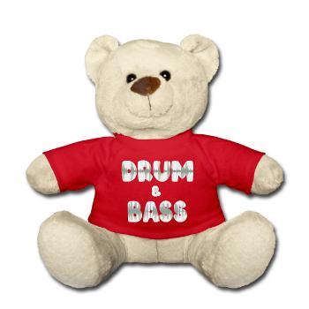 dnb waveform - Nounours - rouge - Devant