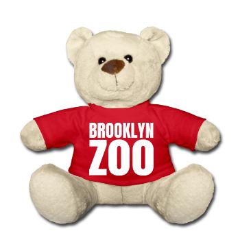 Brooklyn zoo! New York - Nounours - rouge - Devant