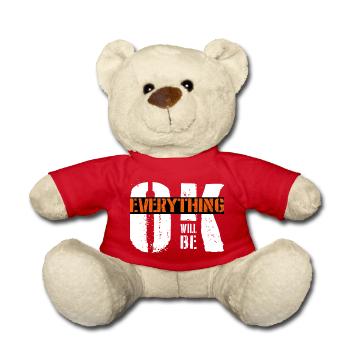 everything will be ok - Teddy - Rot - Vorne