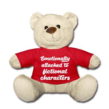 Emotionally Attached To Fictional Characters I - Teddy Bear - red - Front