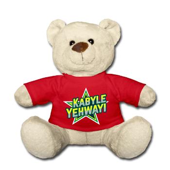 Kabyle Yehwayi (Kabyle Bien Fait, Je Le Veux) - Nounours - rouge - Devant