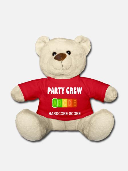 Party Crew - Teddy - Rot
