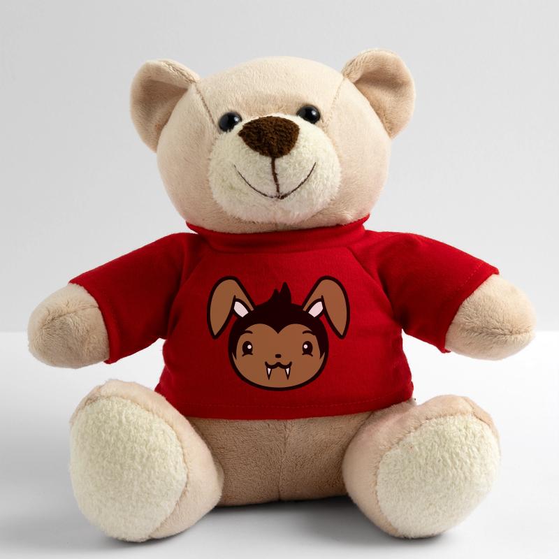 Bunny Vampire Sharp Long Teeth Halloween Costume Teddy Bear