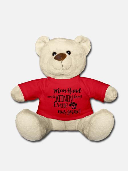 Mein Hund redet... - Teddy - Rot