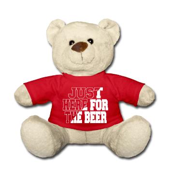 funny alien lover sayings area51 alien kid - Teddy - Rot - Vorne