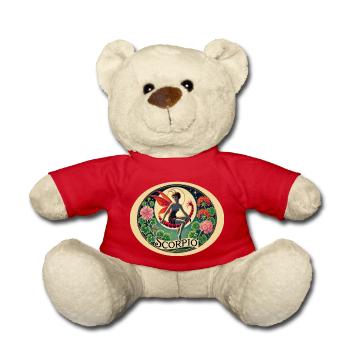 Scorpio - Teddy Bear - red - Front