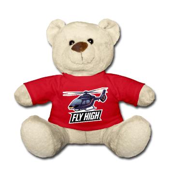 HUBSCHRAUBER, FLIEGEN SIE HOCH - Teddy - Rot - Vorne