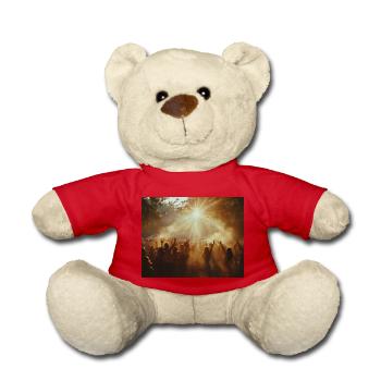 Festival sunrise - Teddy Bear - red - Front