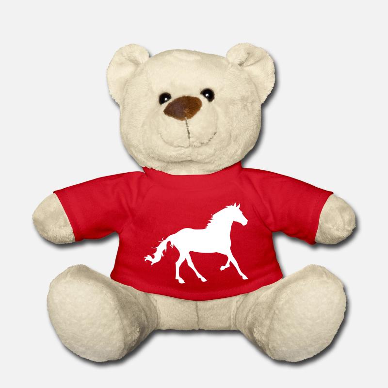 Pferd - Teddy - Rot